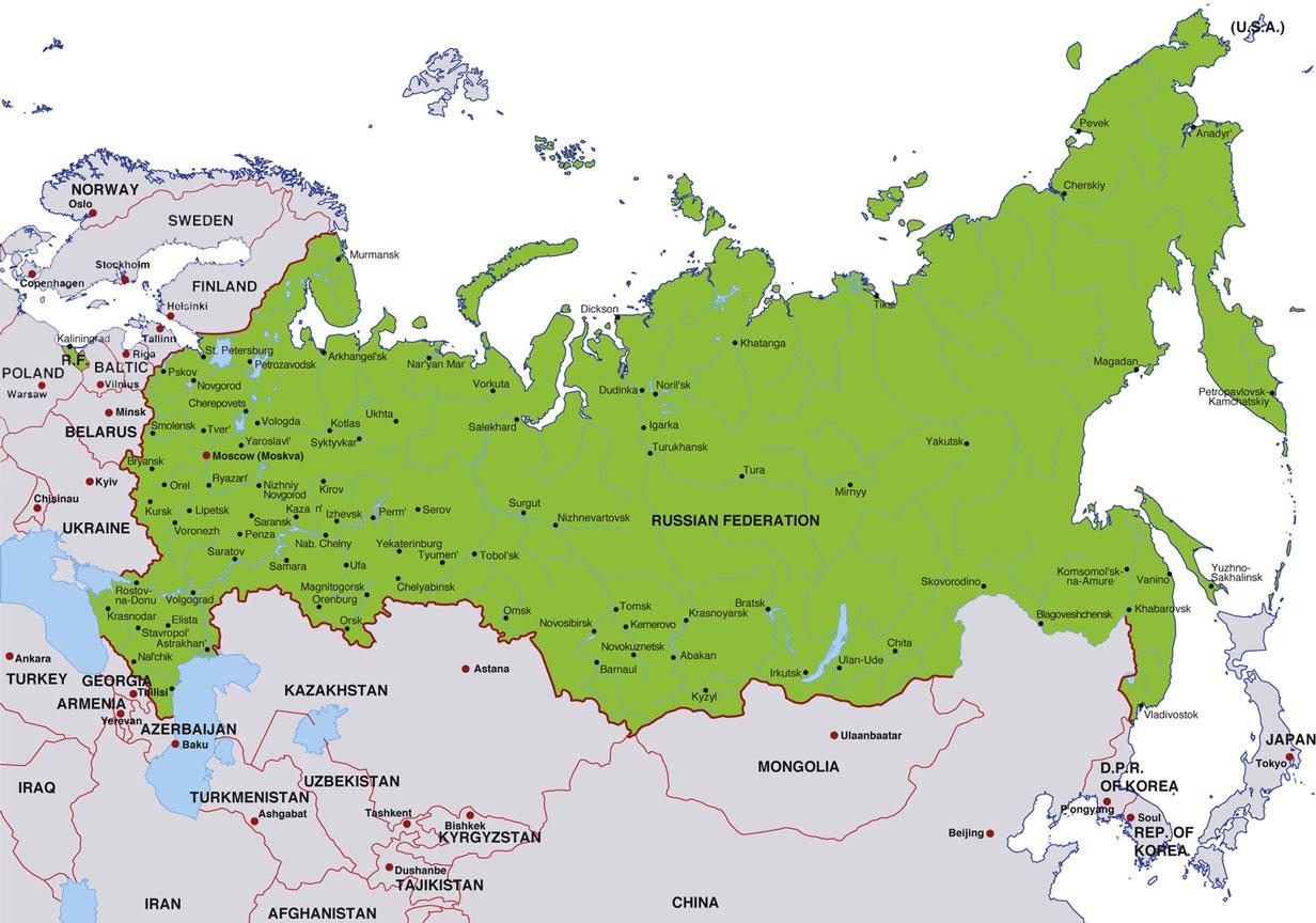 ロシア国 地図 国ロシア地図 東欧 ヨーロッパ
