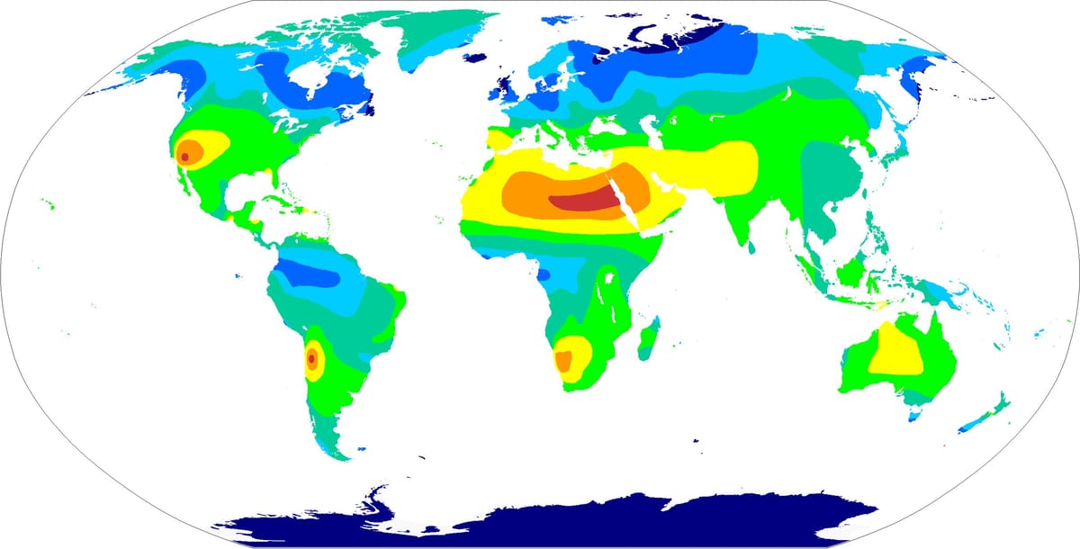 地図のロシアの日差し