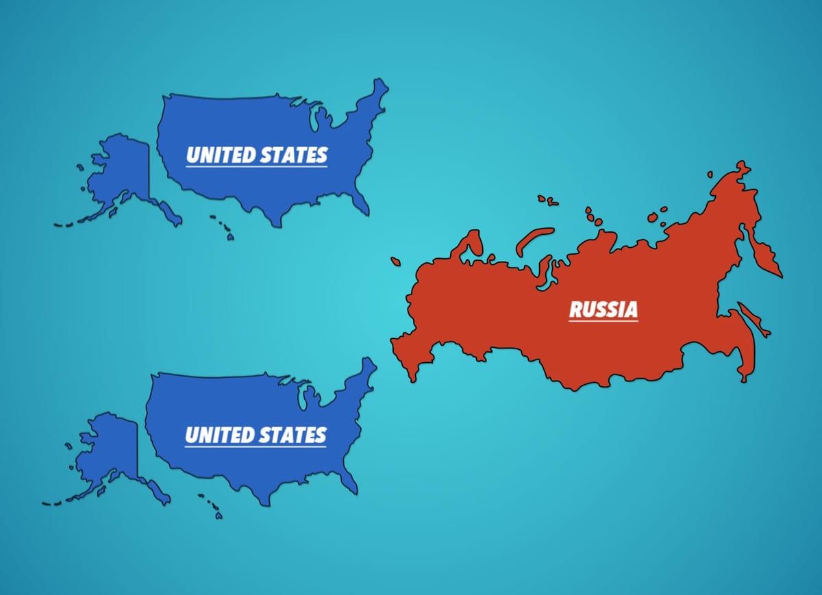 ロシア米地図