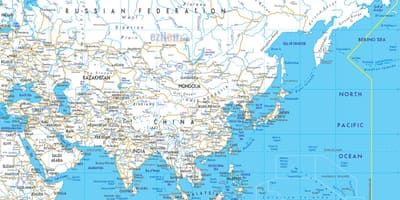 道路地図のロシア