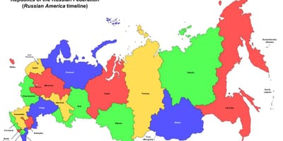 地図のロシア共和国